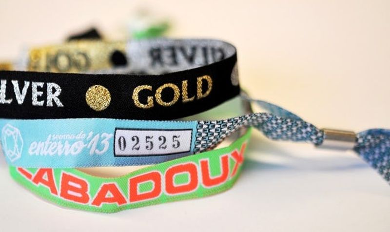 Armbånd tekstil m/eget trykk 200stk