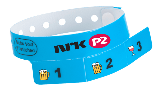 Hovedbilde Armbånd med bonger 100stk