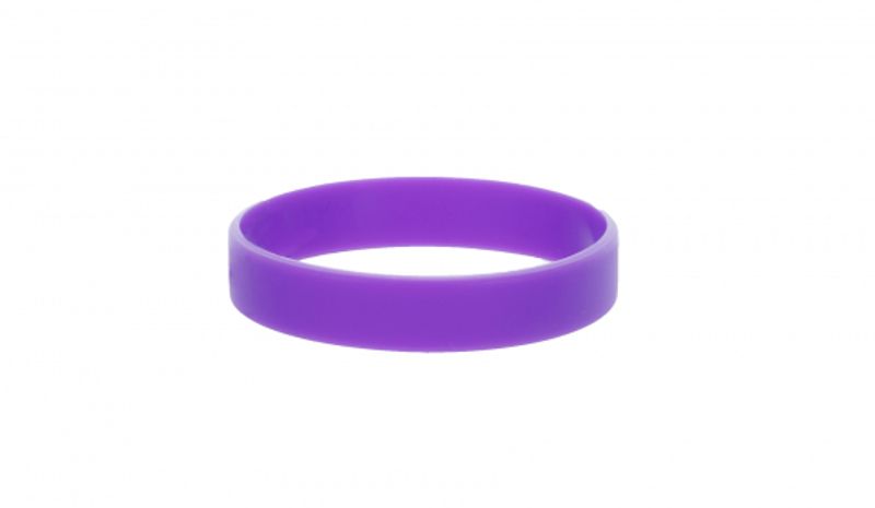 Armbånd silikon uten trykk 50 stk