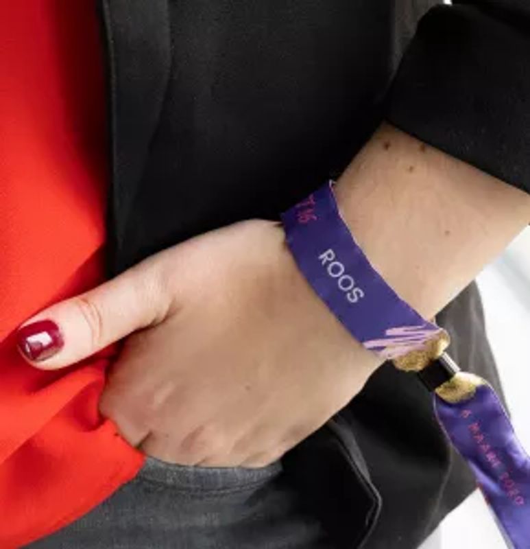 Armbånd tekstil m/eget trykk 200stk