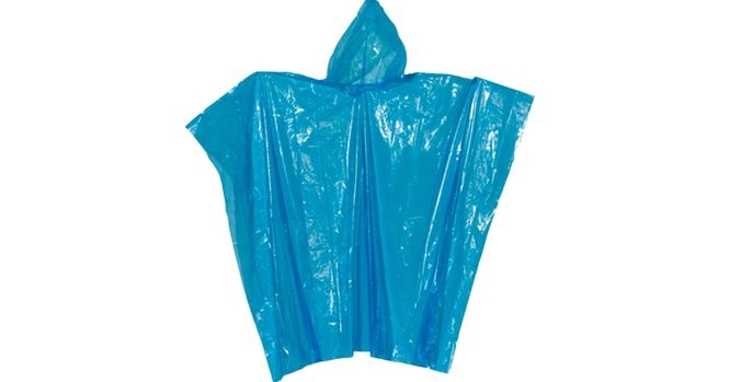Hovedbilde Regnponcho Klar plast – 100 ...